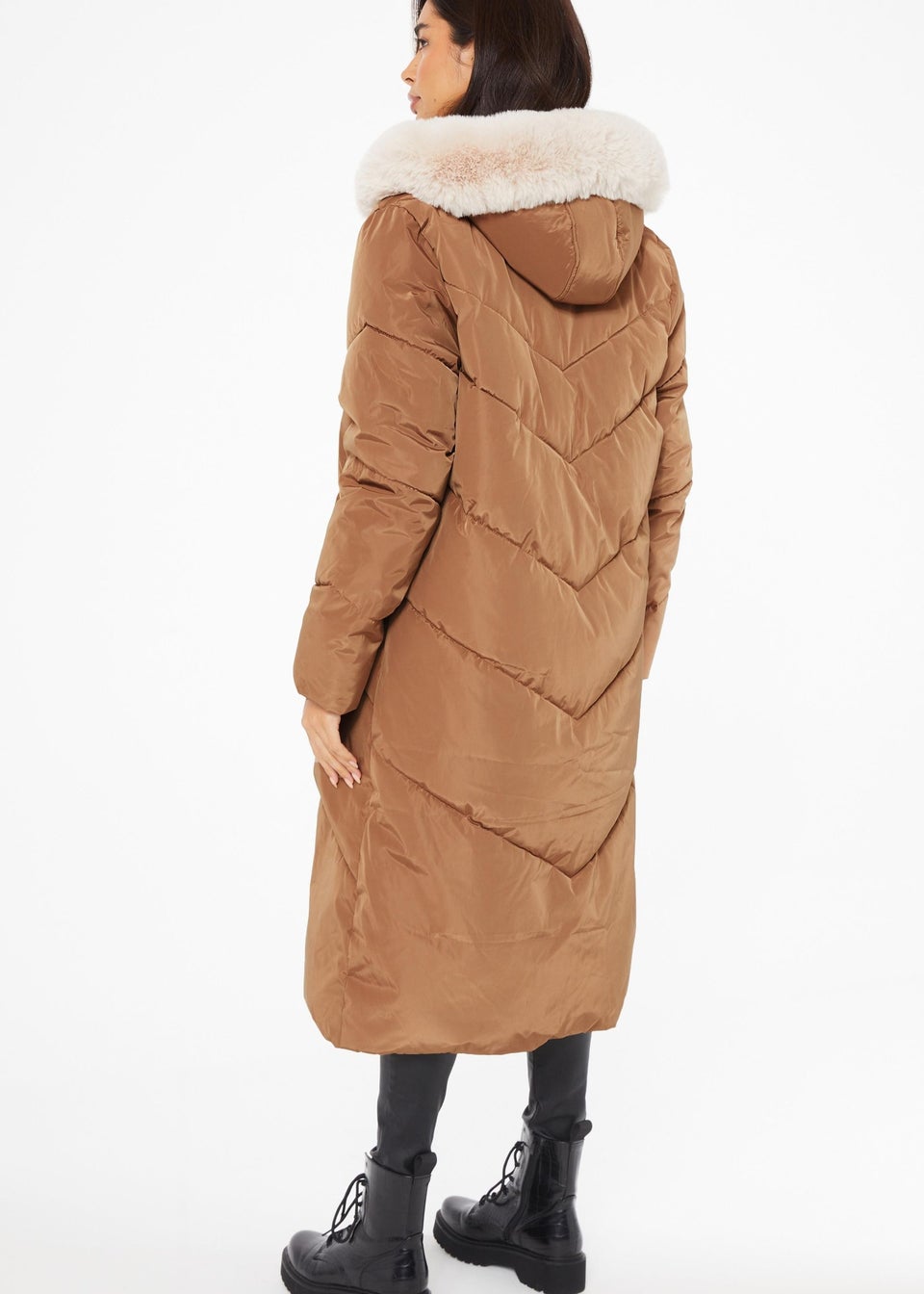 Quiz padded coat on sale