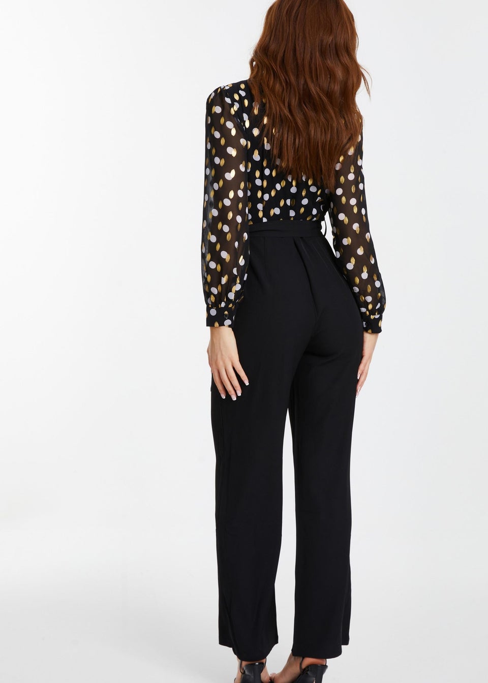 Quiz polka dot jumpsuit new arrivals