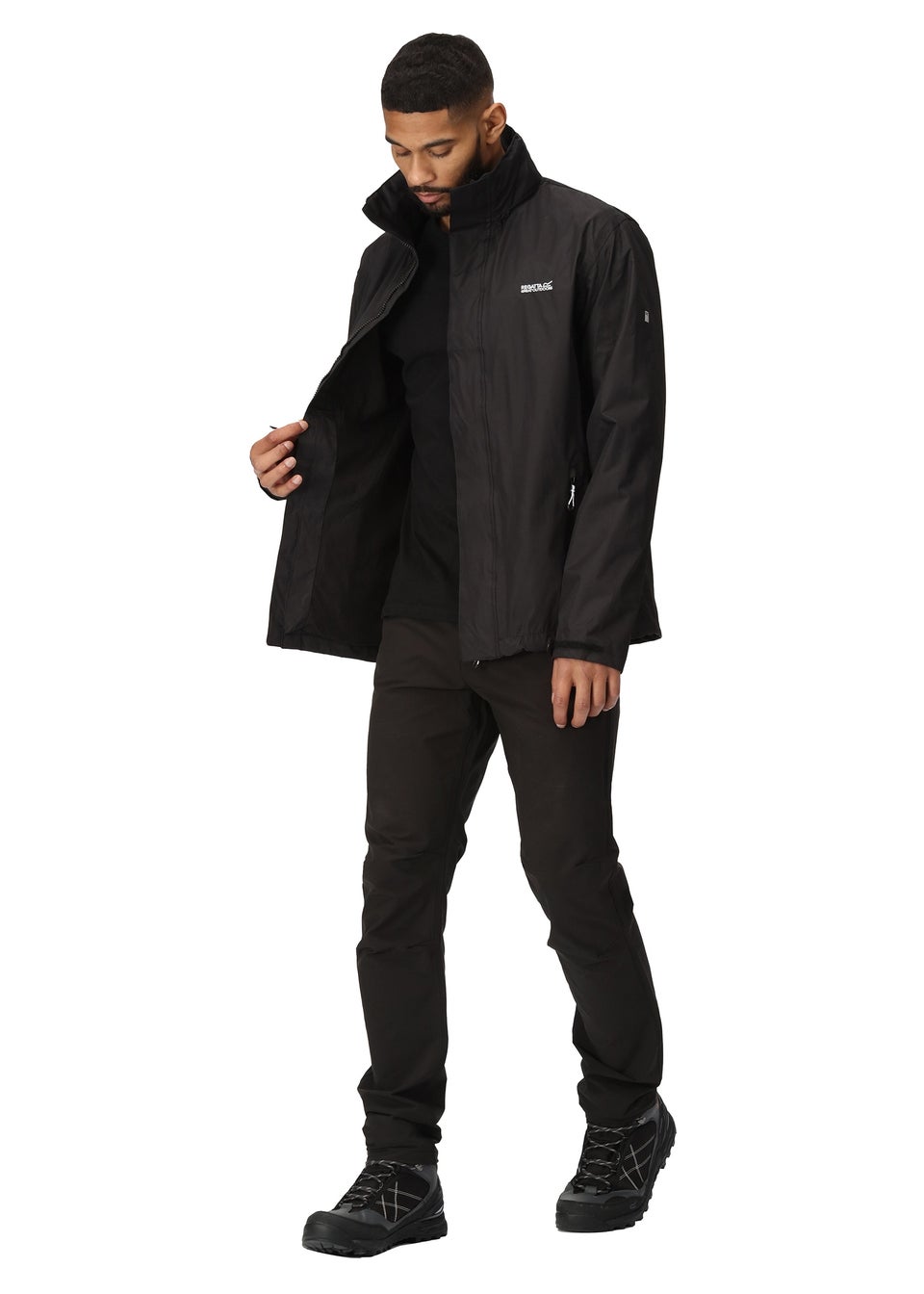 Regatta Black Matt Jacket Matalan
