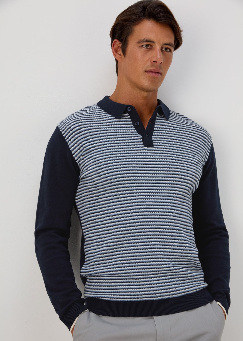 Mens Polo Shirts | Short & Long Sleeve Polo Tops - Matalan