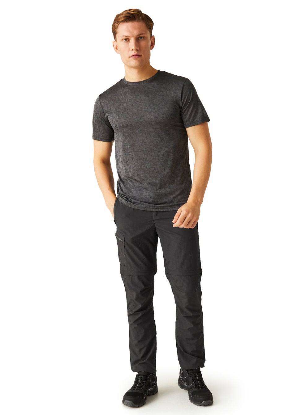 Regatta Black Convertible Trousers