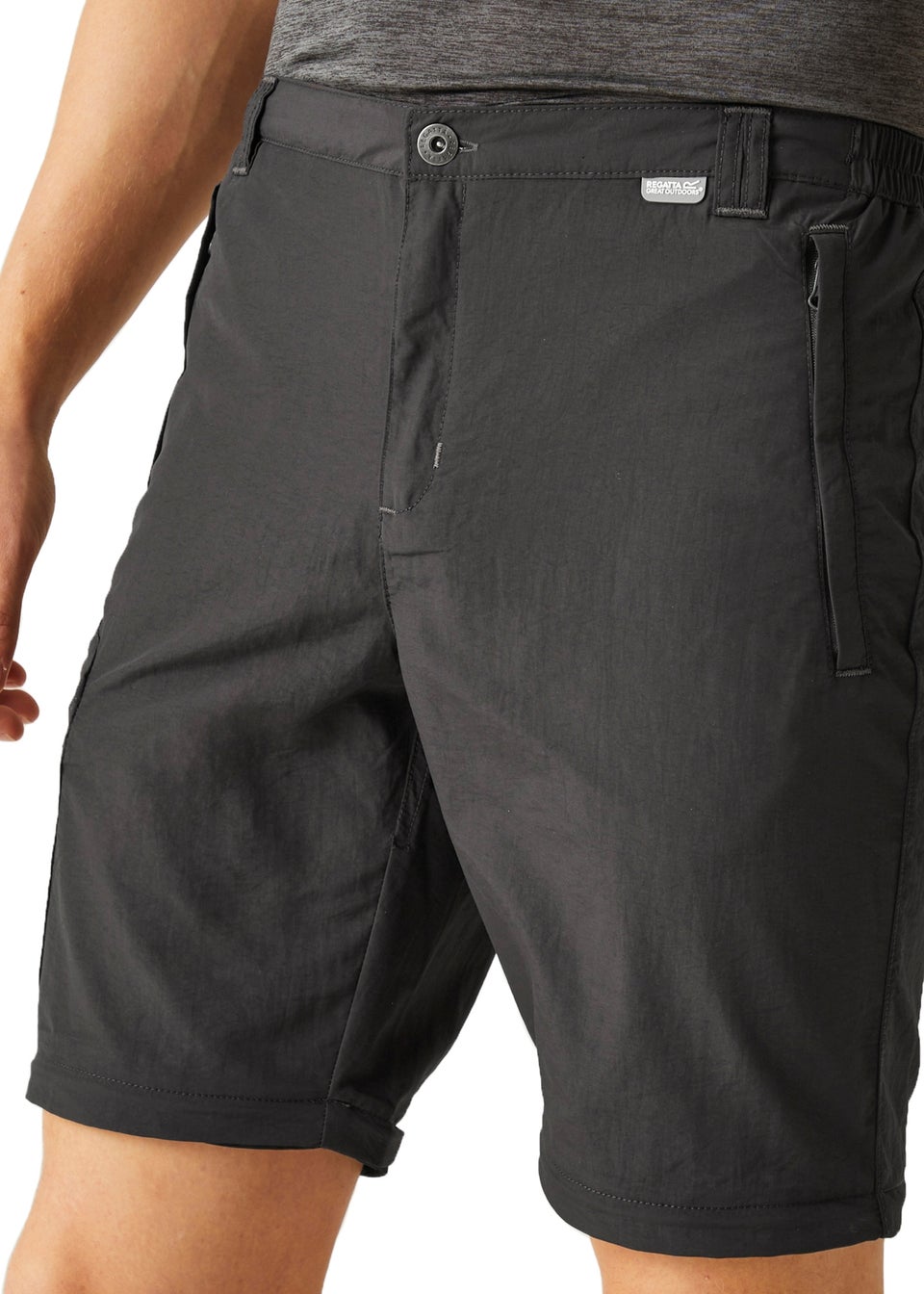 Regatta Black Convertible Trousers