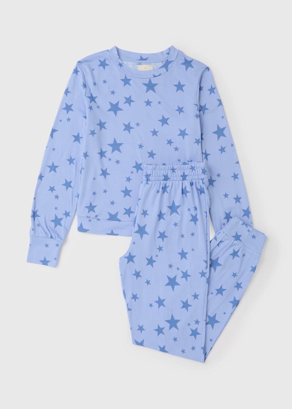 Blue Cosy Star Long Sleeve Lounge Set