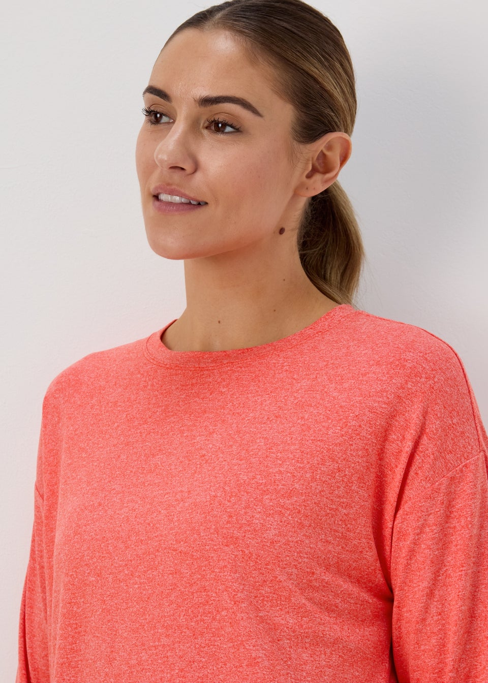 Souluxe Coral Long Sleeve Sports T-Shirt