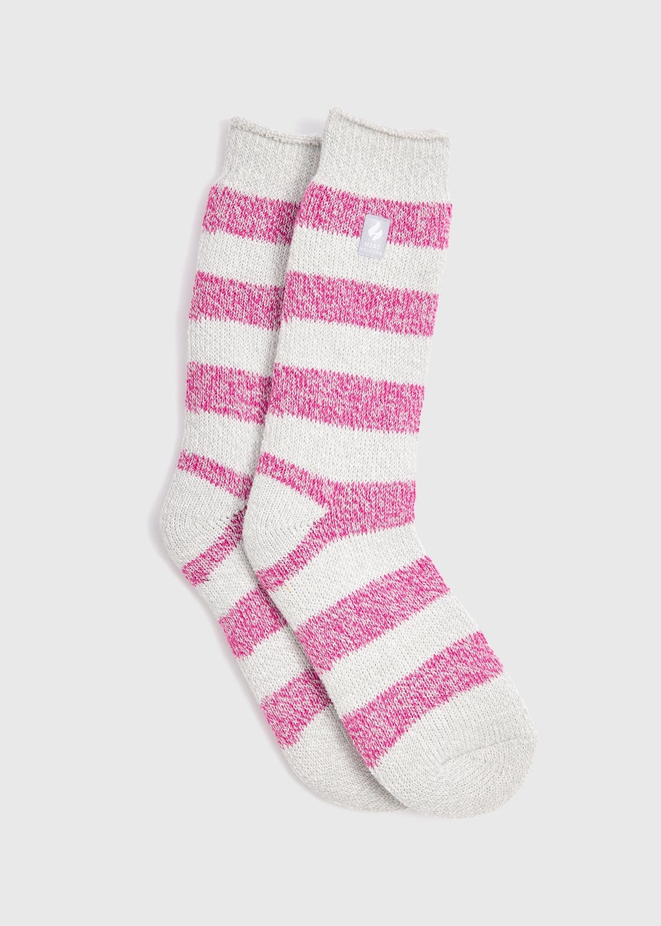 Heat Holders Pink Thermal Socks