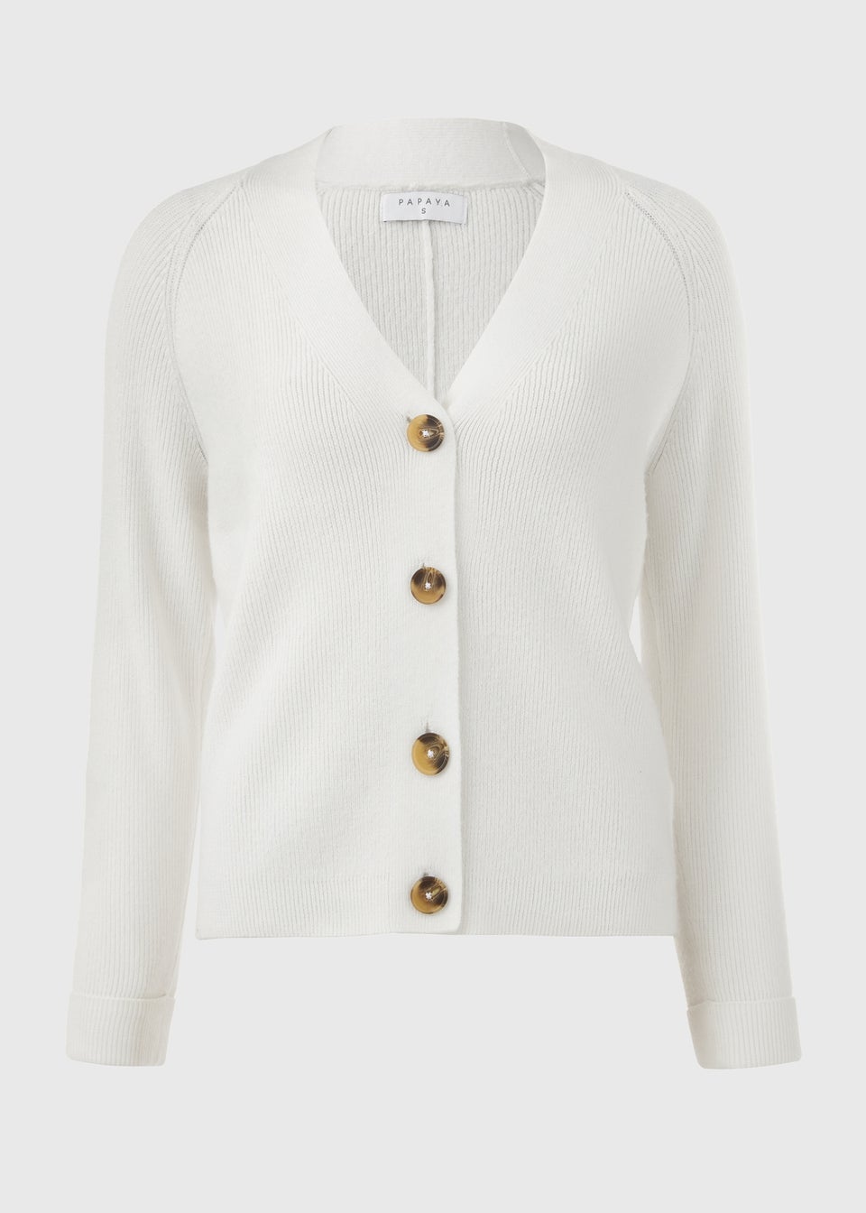Ivory Button Up Cardigan