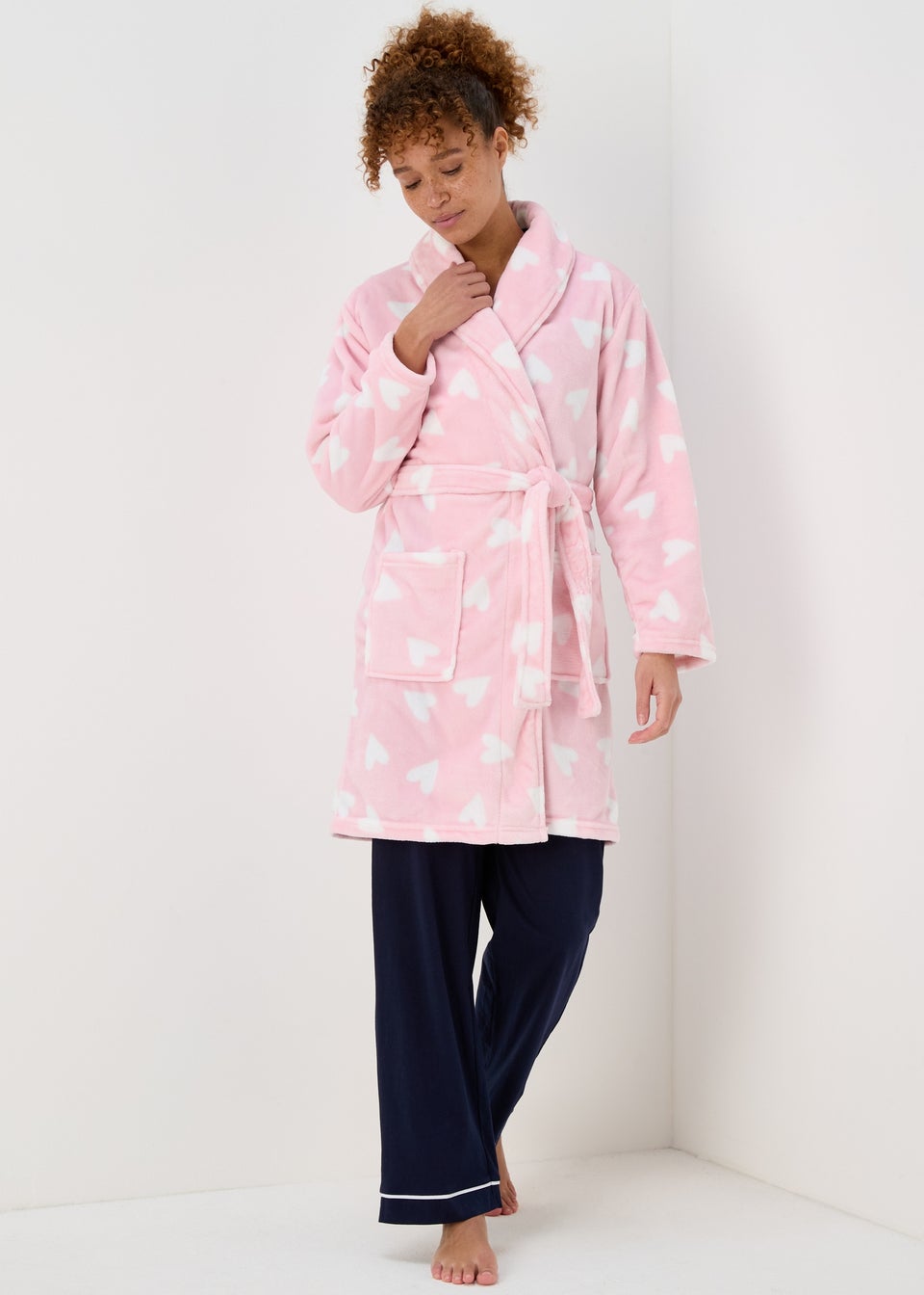 kate morgan dressing gowns | KATE MORGAN Ladies Dressing Gown Fluffy Super  Soft Hooded Bathrobe for Women Plush Fleece Perfect Loungewear Long Robe |  Gifts for Women