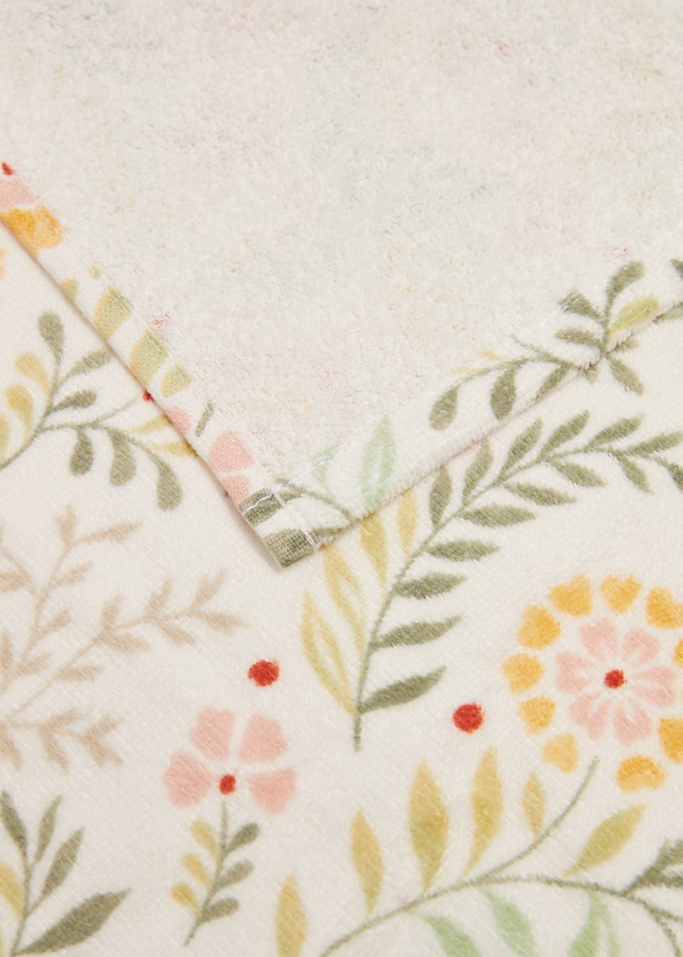 Multicolour Floral Hand Towel Matalan