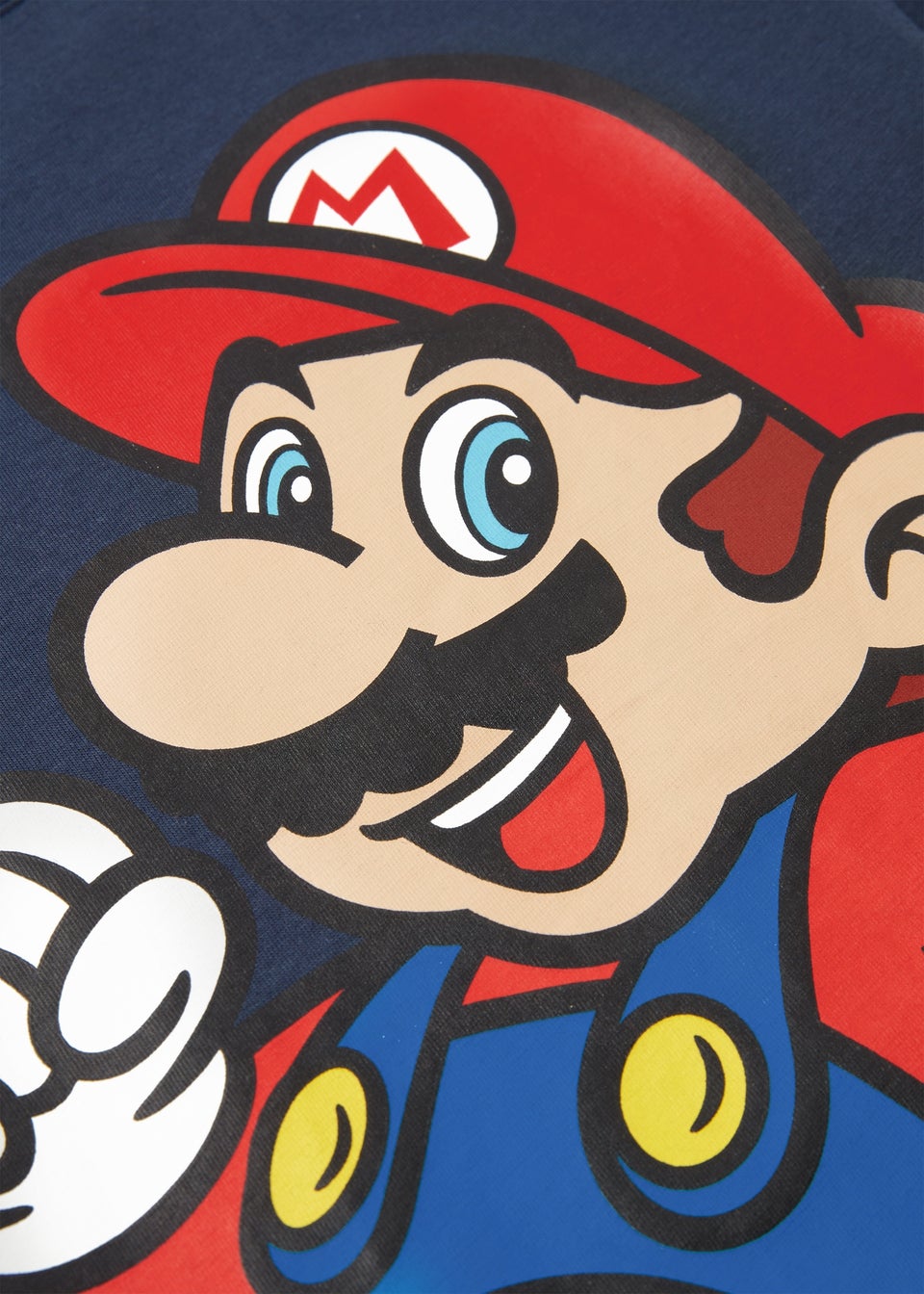 Mario Navy T-Shirt (5-12yrs)
