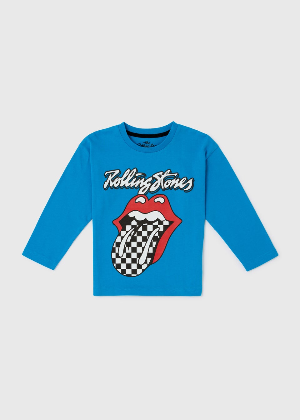 Kids Rolling Stones Print Long Sleeve T-Shirt (9mths-6yrs)
