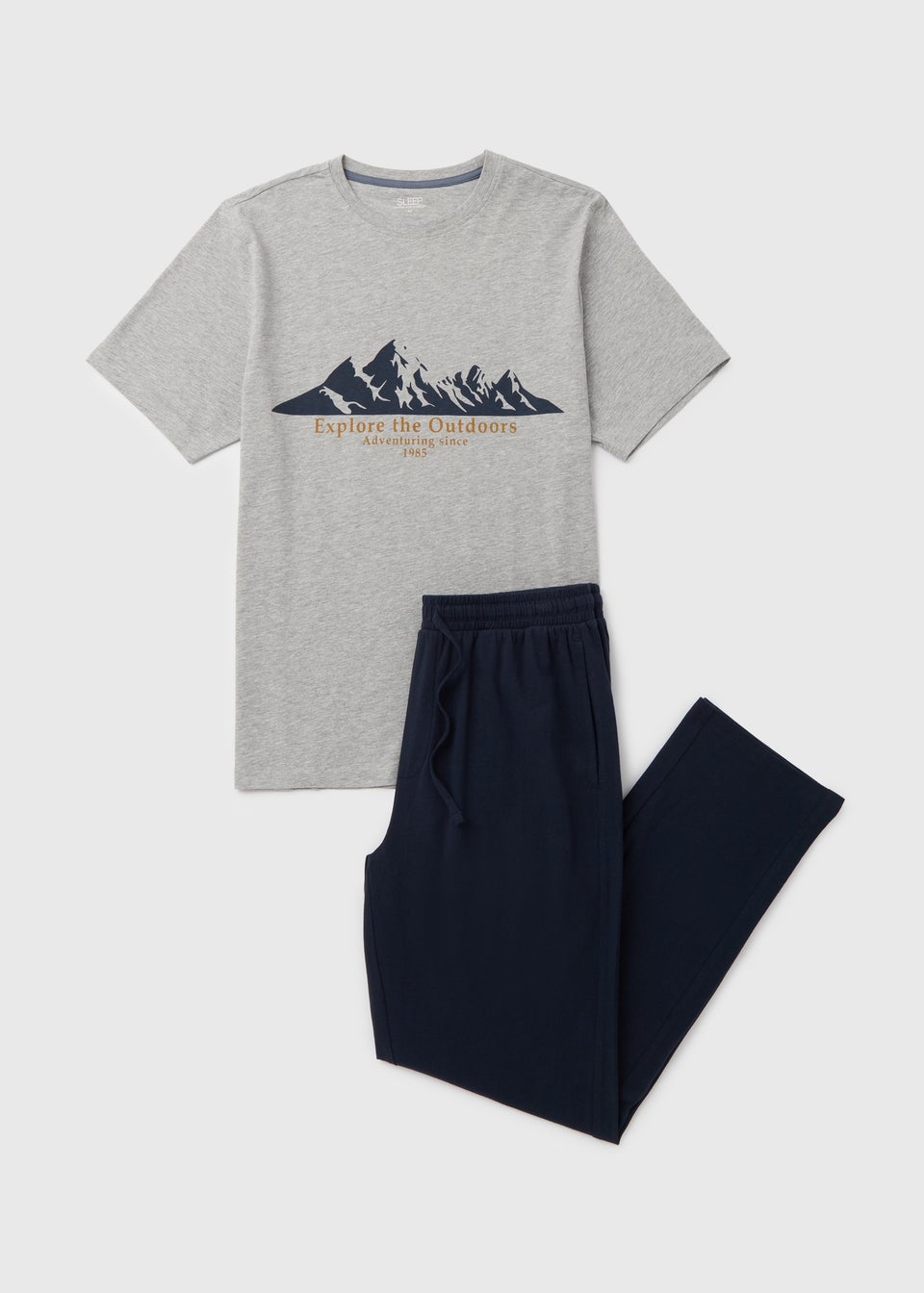 Grey Mountains Pyjama Set