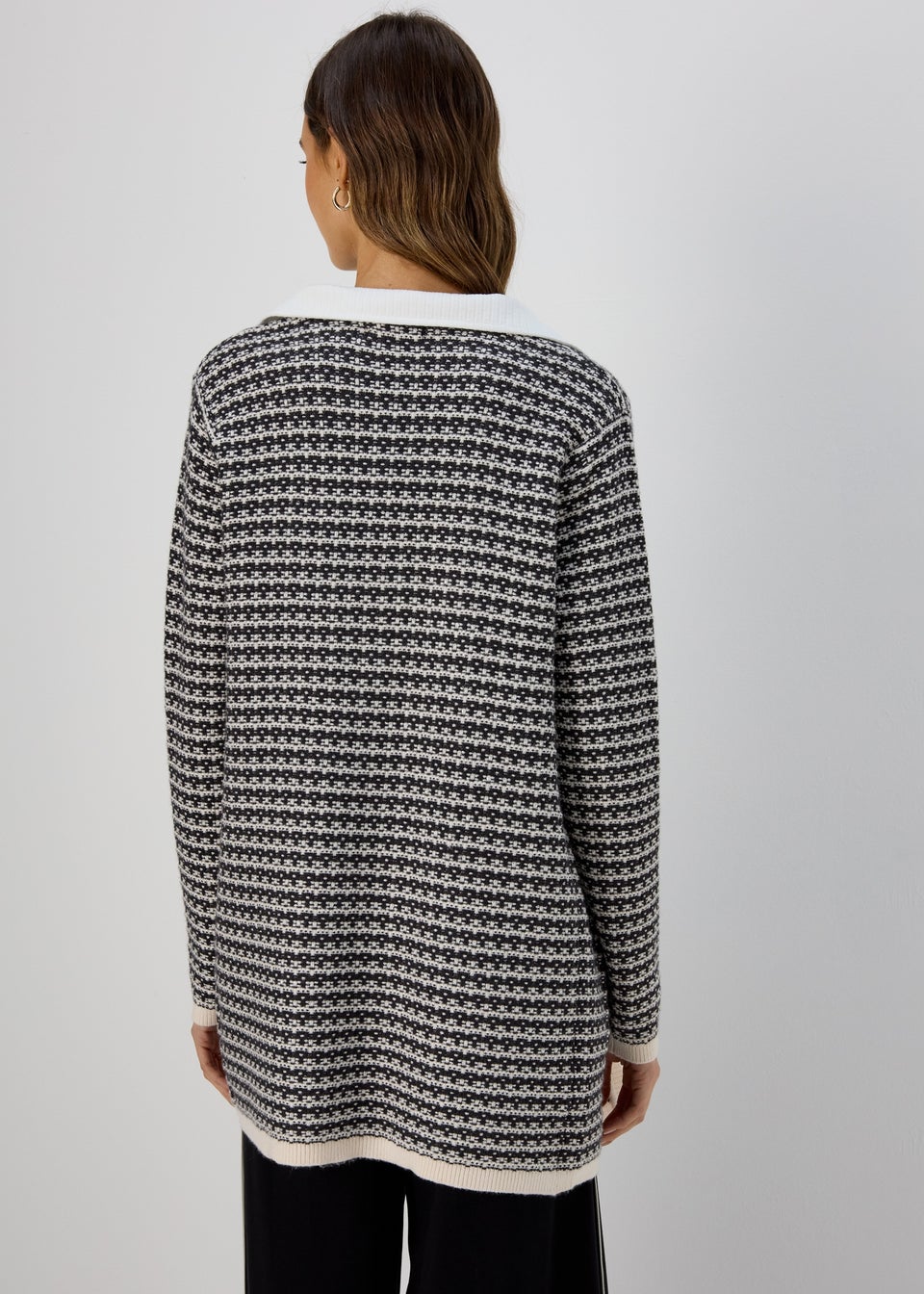 Black Mono Cardigan Matalan
