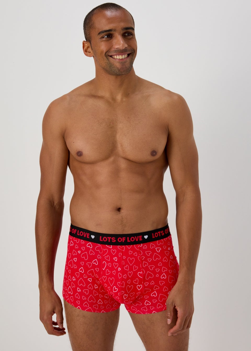 Red Valentine Day Boxers