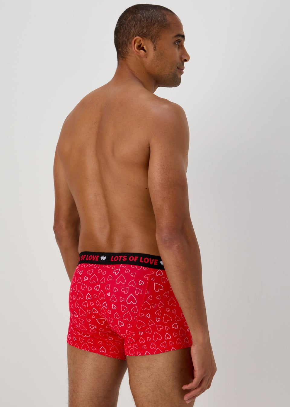 Red Valentine Day Boxers
