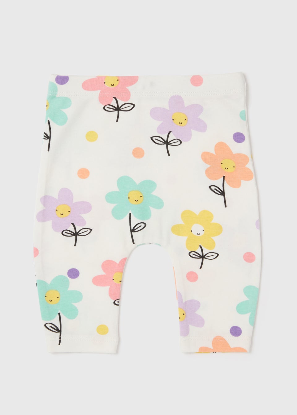 Baby Multicoloured Floral Print Leggings (Newborn-23mths)