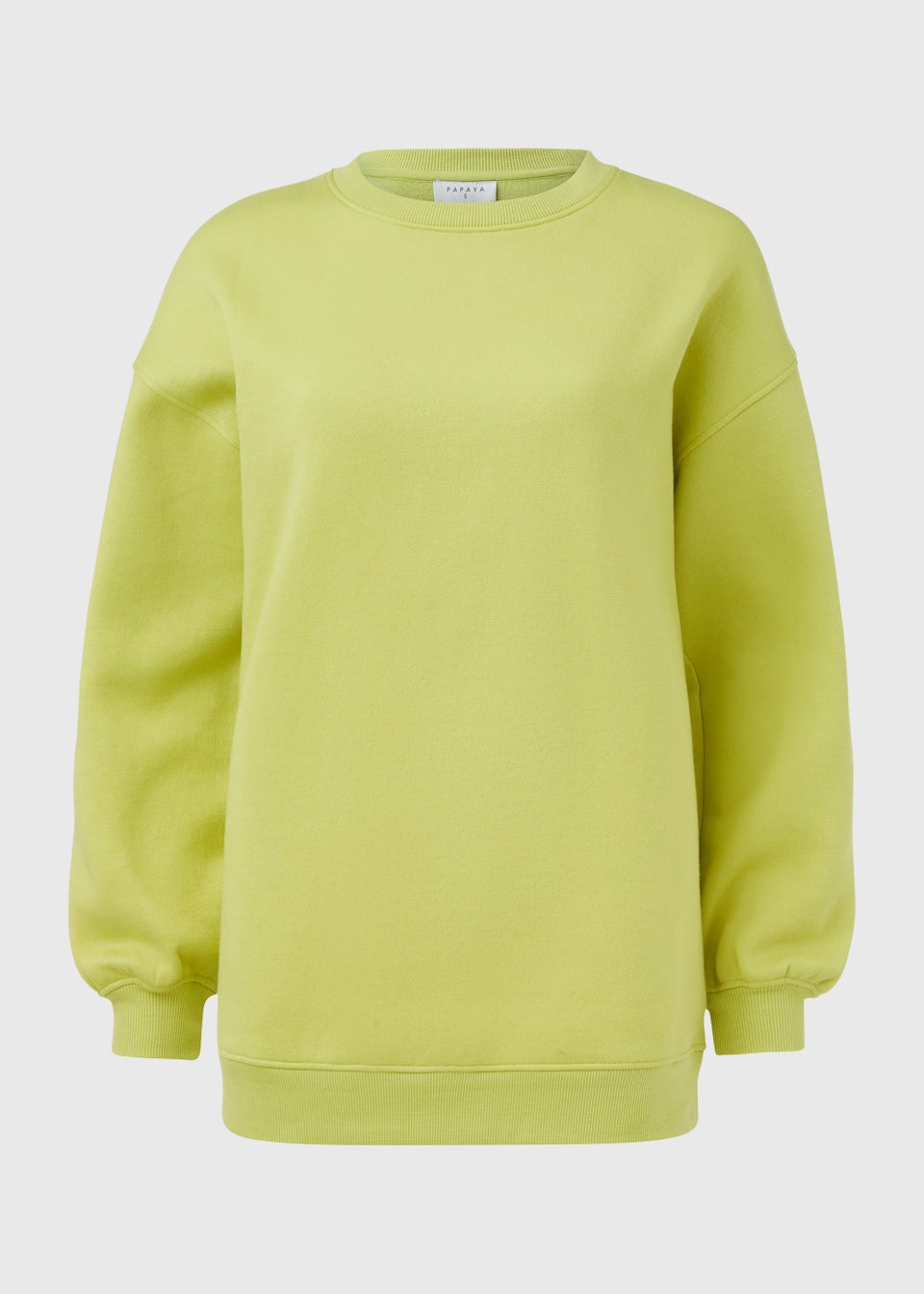 Lime Longline Sweatshirt