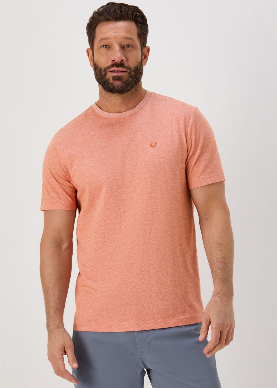Lincoln Orange Feeder Stripe T-Shirt