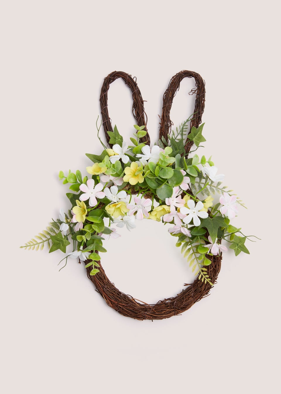 Bunny Shape Wreath (28cm x 38cm x 7cm)
