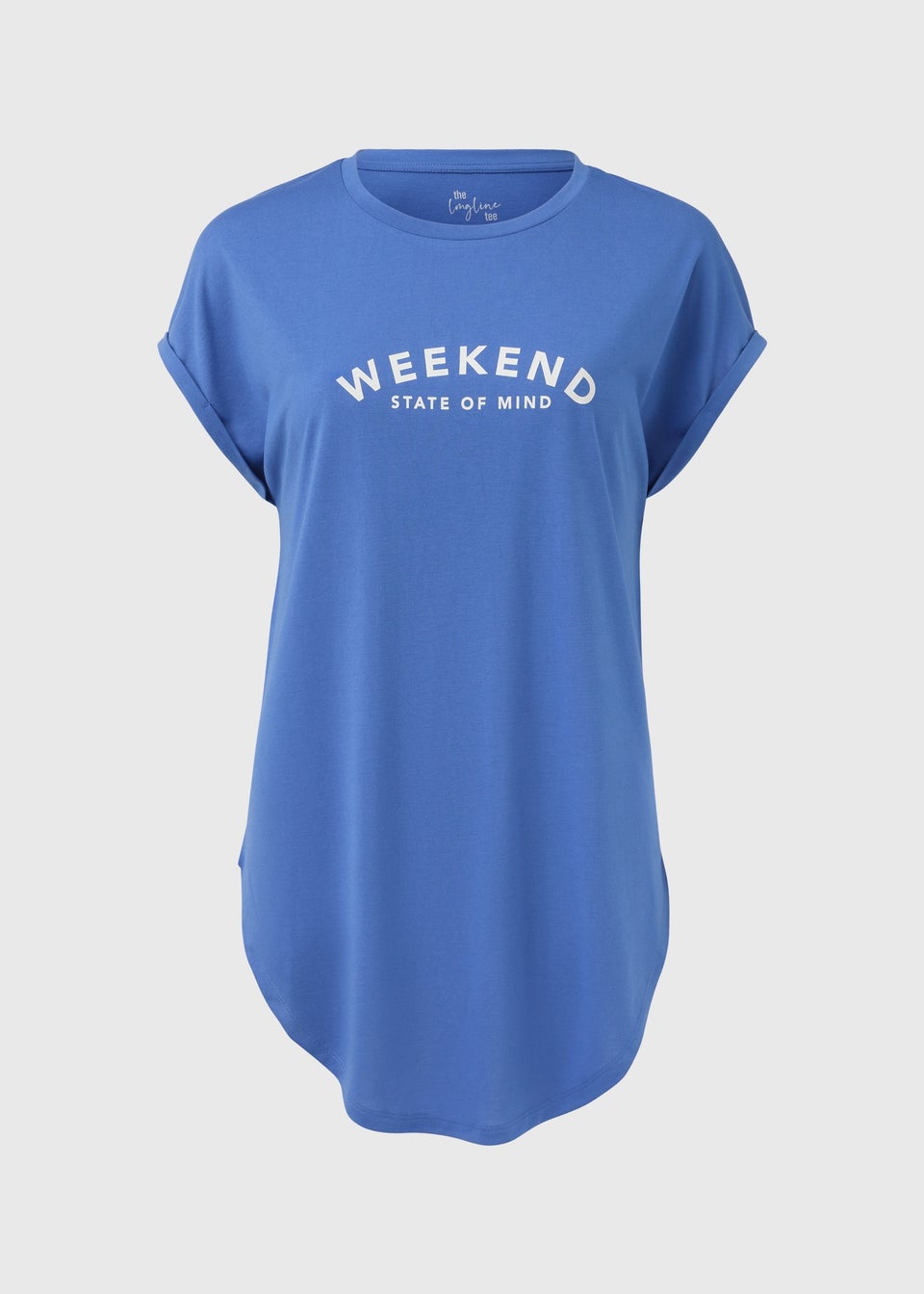 Blue Weekend Longline T-Shirt