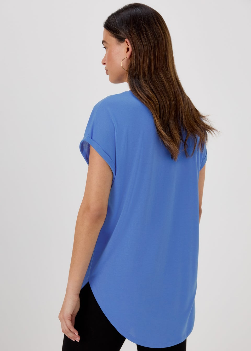 Blue Weekend Longline T-Shirt