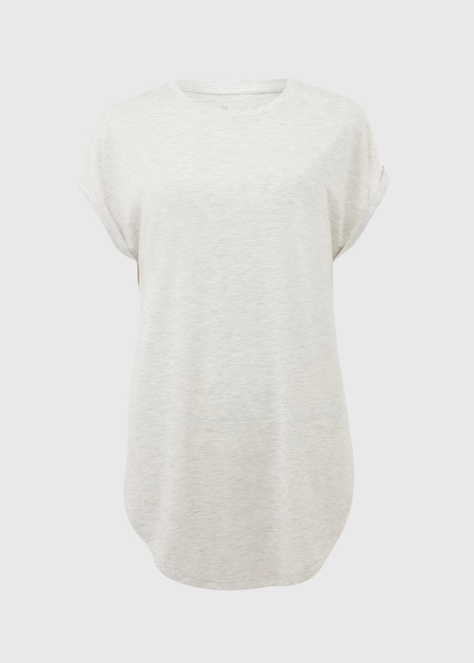 Grey Longline T-Shirt