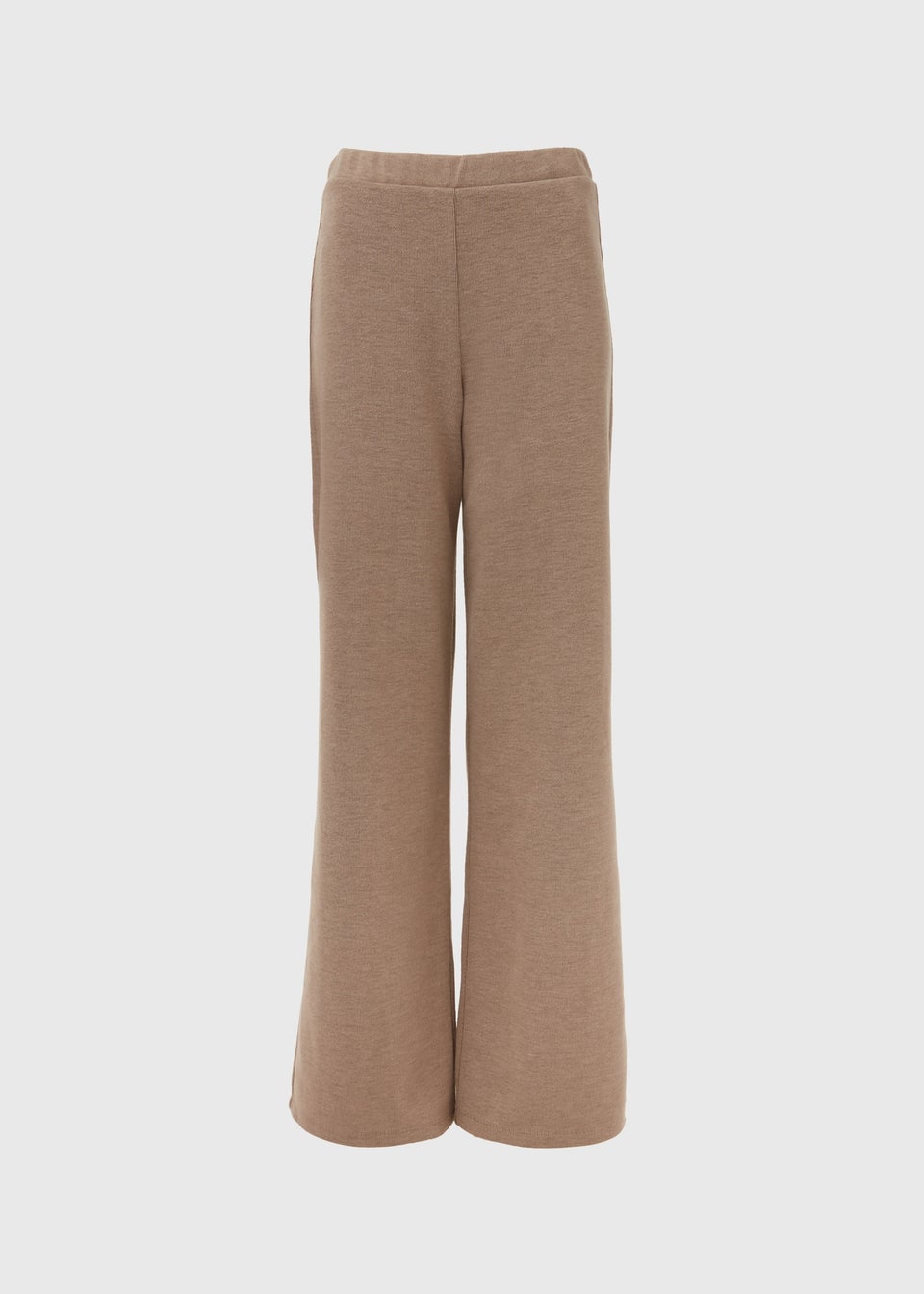 Beige Soft Touch Wide Leggings