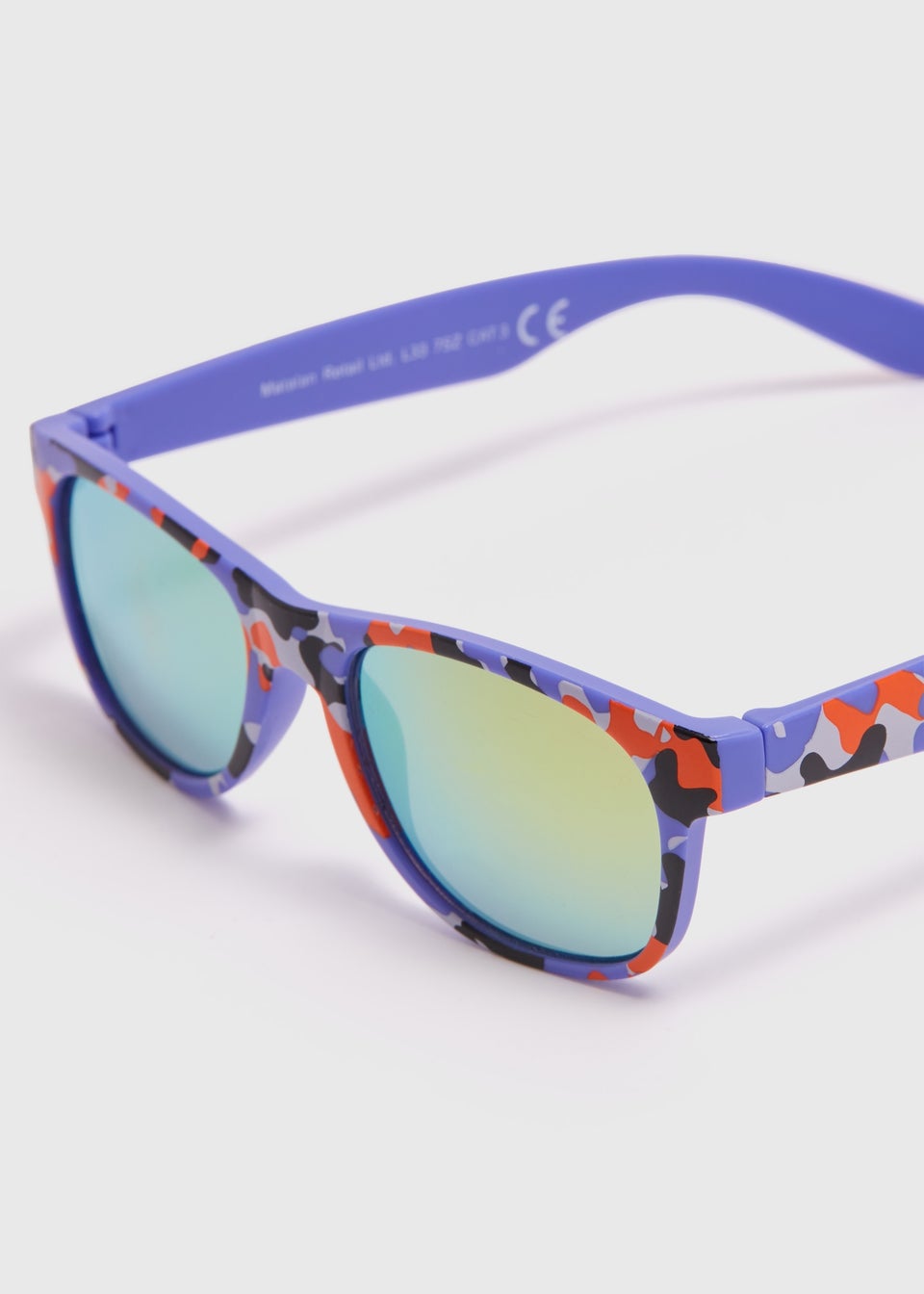 Boys Blue Camo Nomad Sunglasses