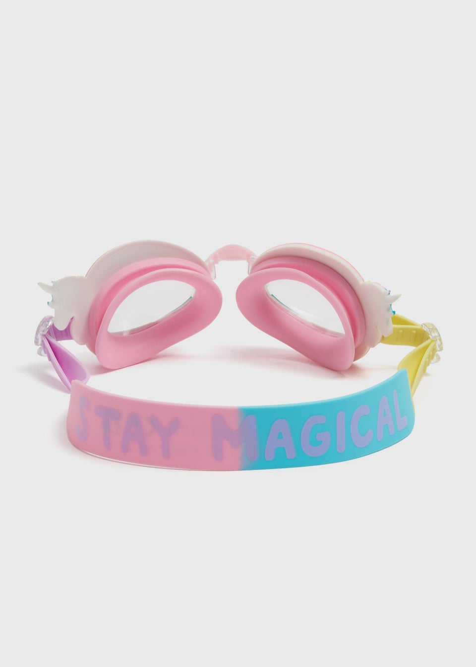 Girls Pink Unicorn Swimming Goggles (3+yrs)
