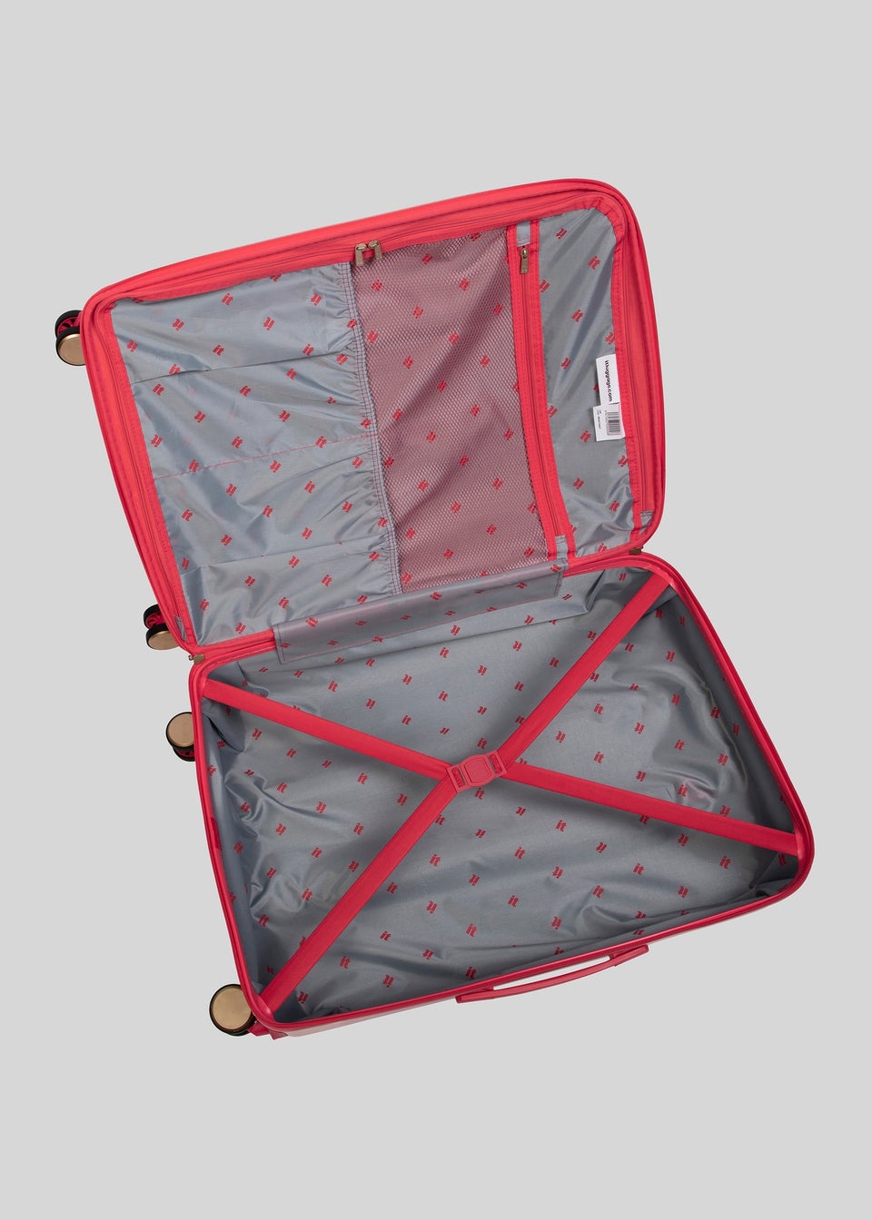 IT Luggage Multicolour Ombre Print Suitcase