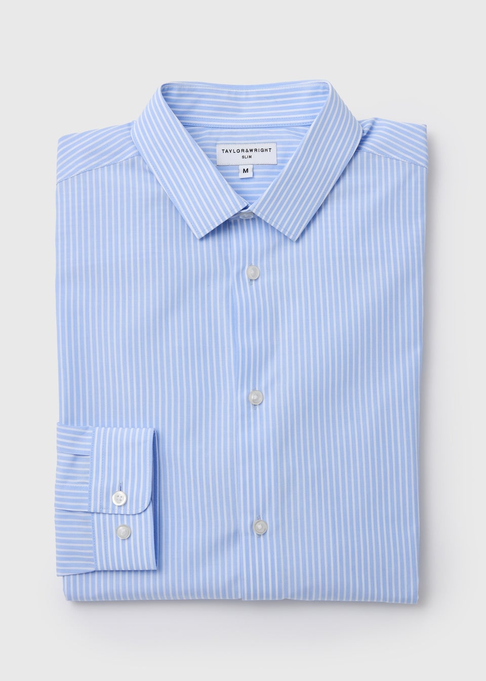 Taylor & Wright Blue Stripe Shirt