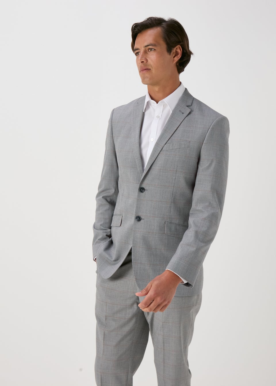 Taylor & Wright Grey Nelson Tailored Fit Jacket