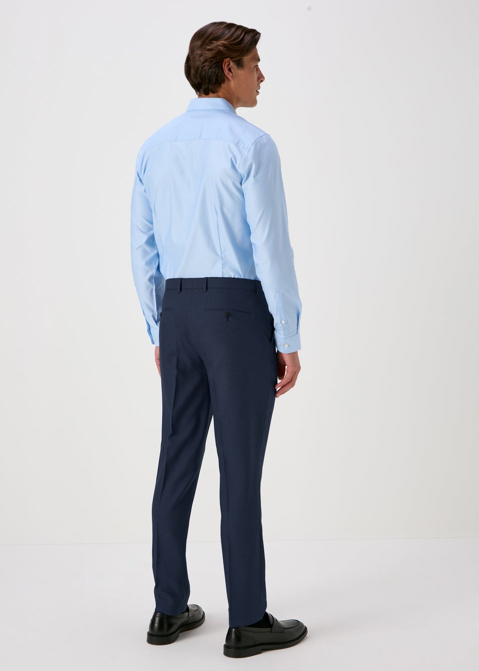Taylor & Wright Blue Lennon Slim Fit Trousers
