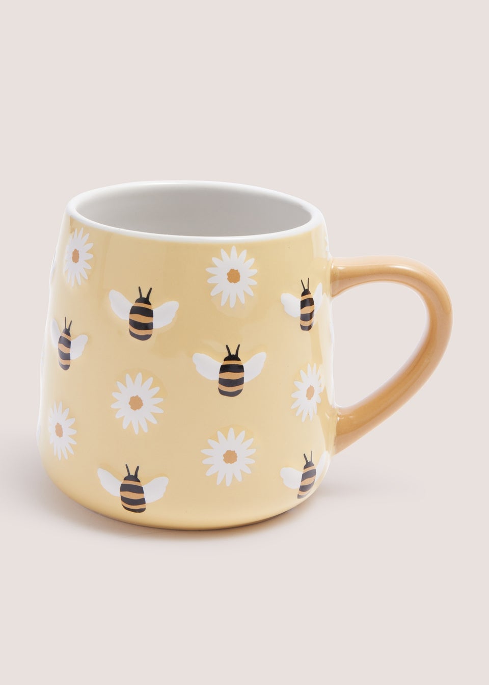 Yellow Bee Daisy Mug (9cm x 7.5cm)