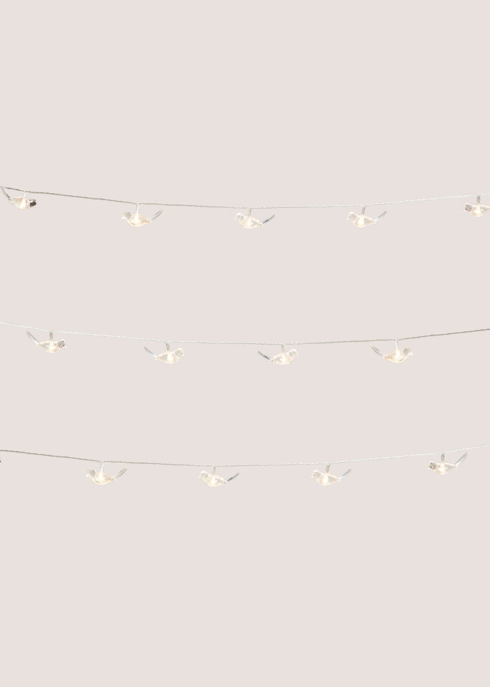 Outdoor Bird Solar String Lights (380cm x 4cm)
