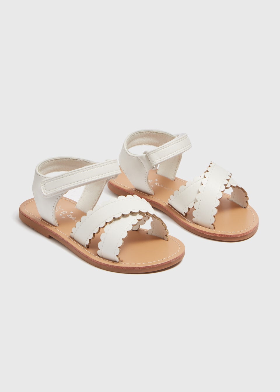 Kids White Sandals Younger 4 9