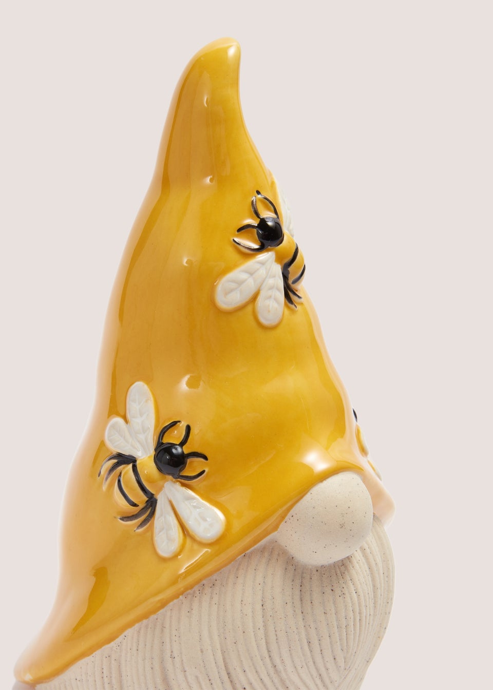 Yellow Bee Gnome (16cm x 14cm x 23cm)
