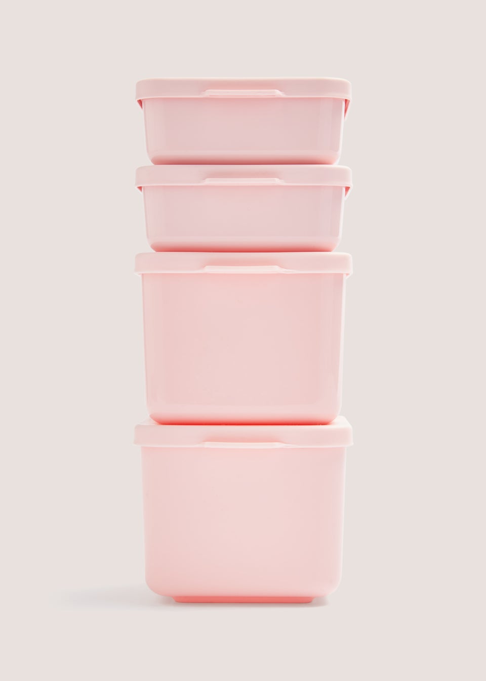 Pink Snack Pots Set