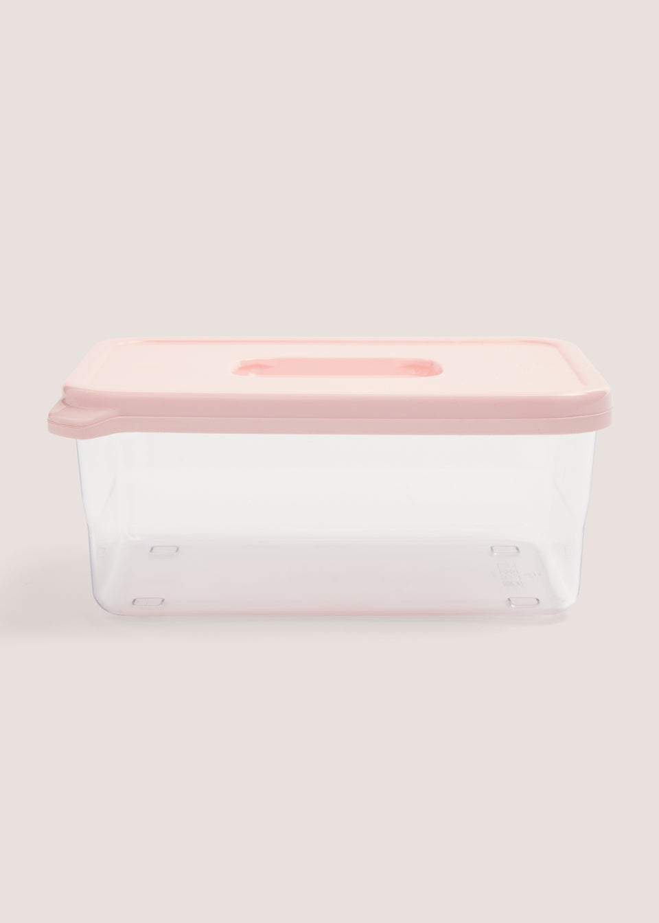Pink Lunch Box (18cm x 12cm x 8cm)