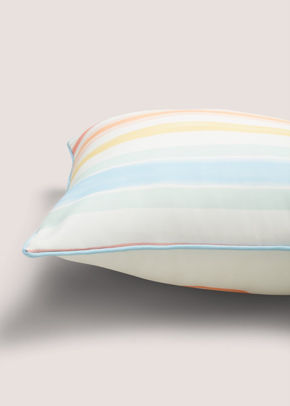 Outdoor Multicolour Sorbet Text Reverse Cushion (43cm x 43cm)