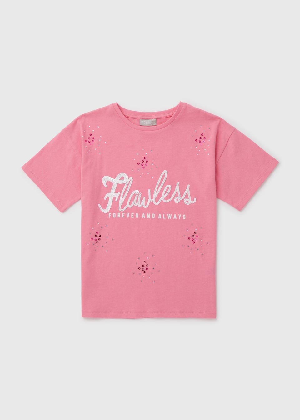 Girls Pink Flawless Upspec T-Shirt (7-13yrs)