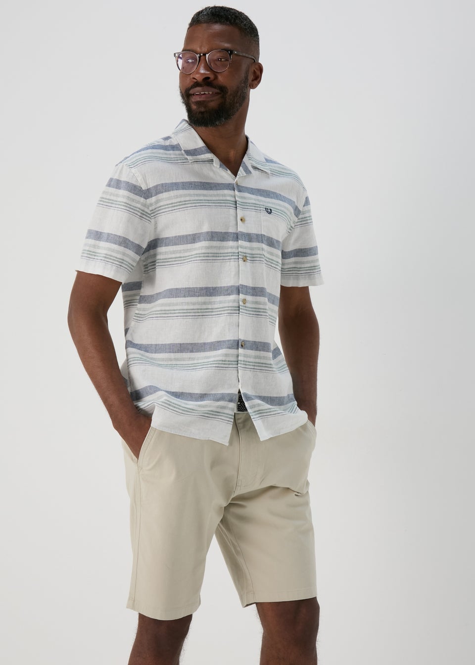 Relaxed fit chino shorts best sale