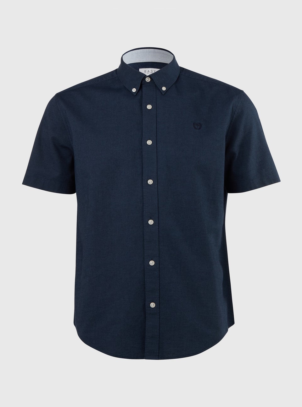 Navy Cross Dye Oxford Short Sleeve Shirt
