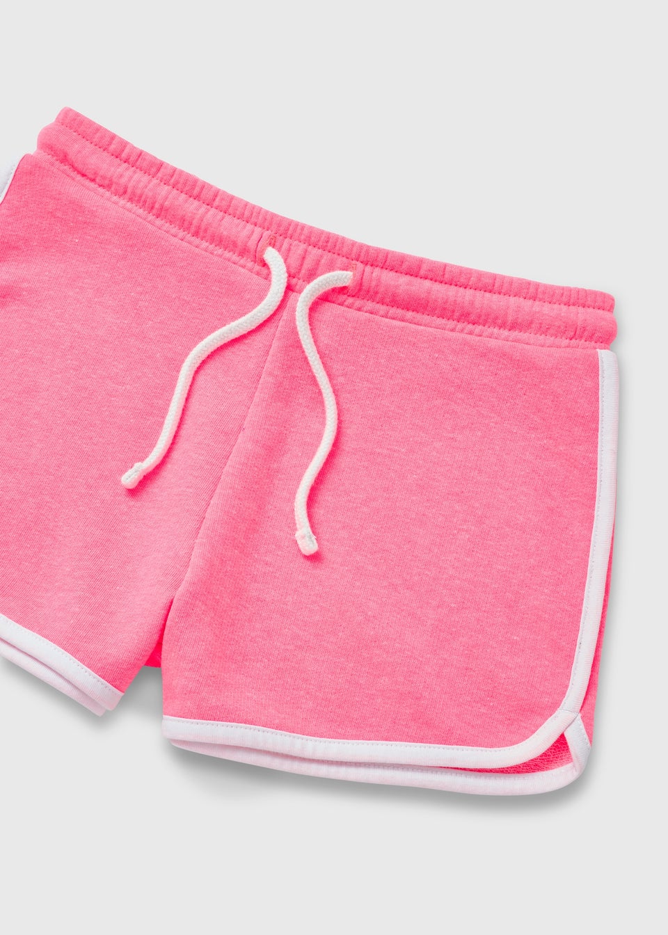 Girls Neon Pink Runner Shorts (7-15yrs)
