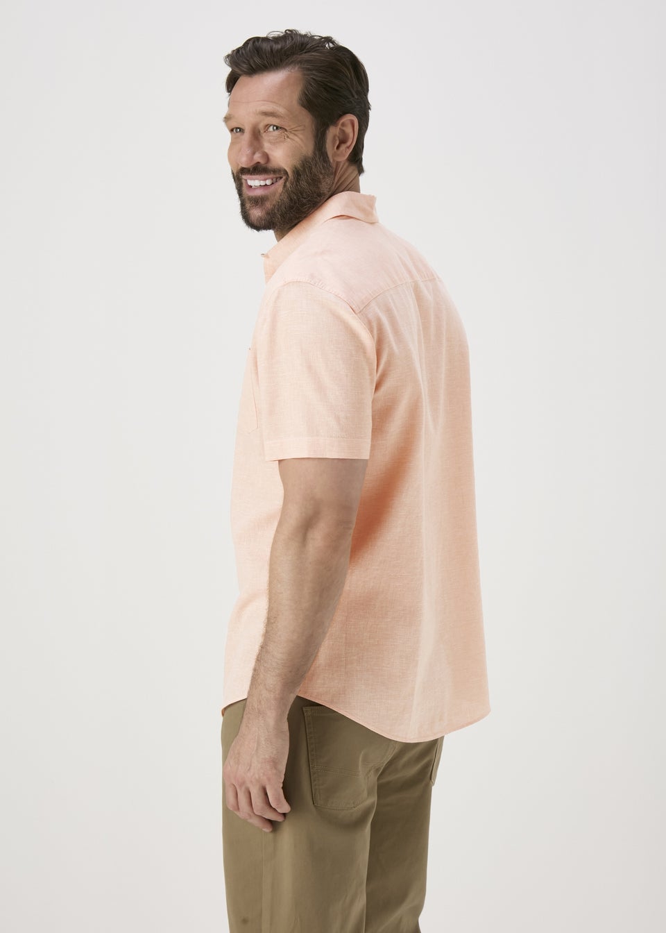 Lincoln Peach Shirt