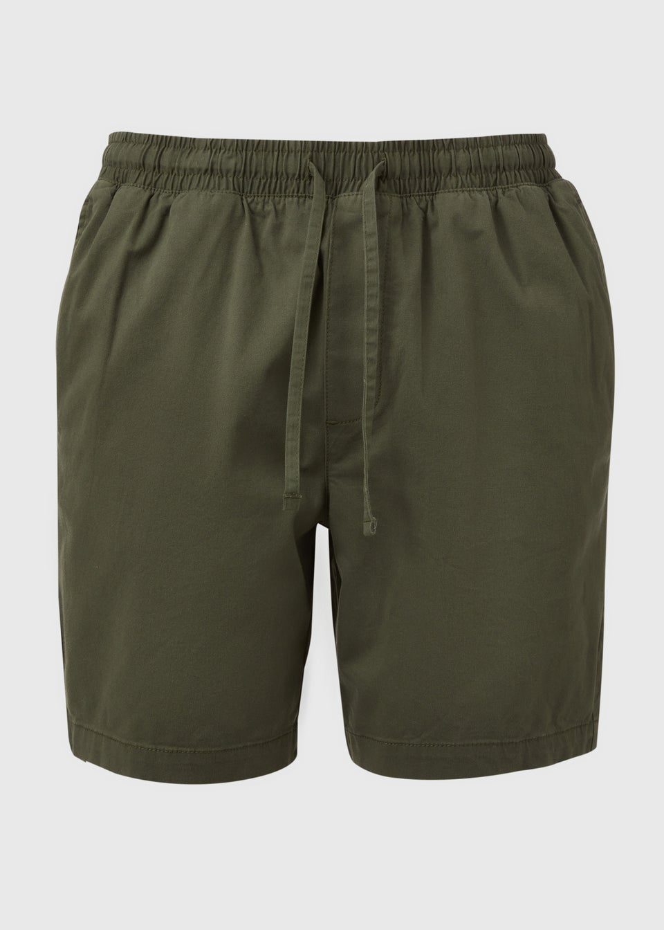 Khaki Drawcord Chino Shorts