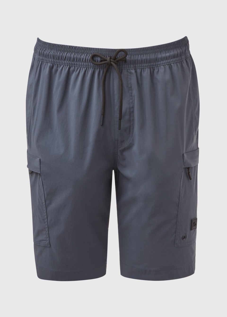 Blue Technical Drawcord Cargo Shorts