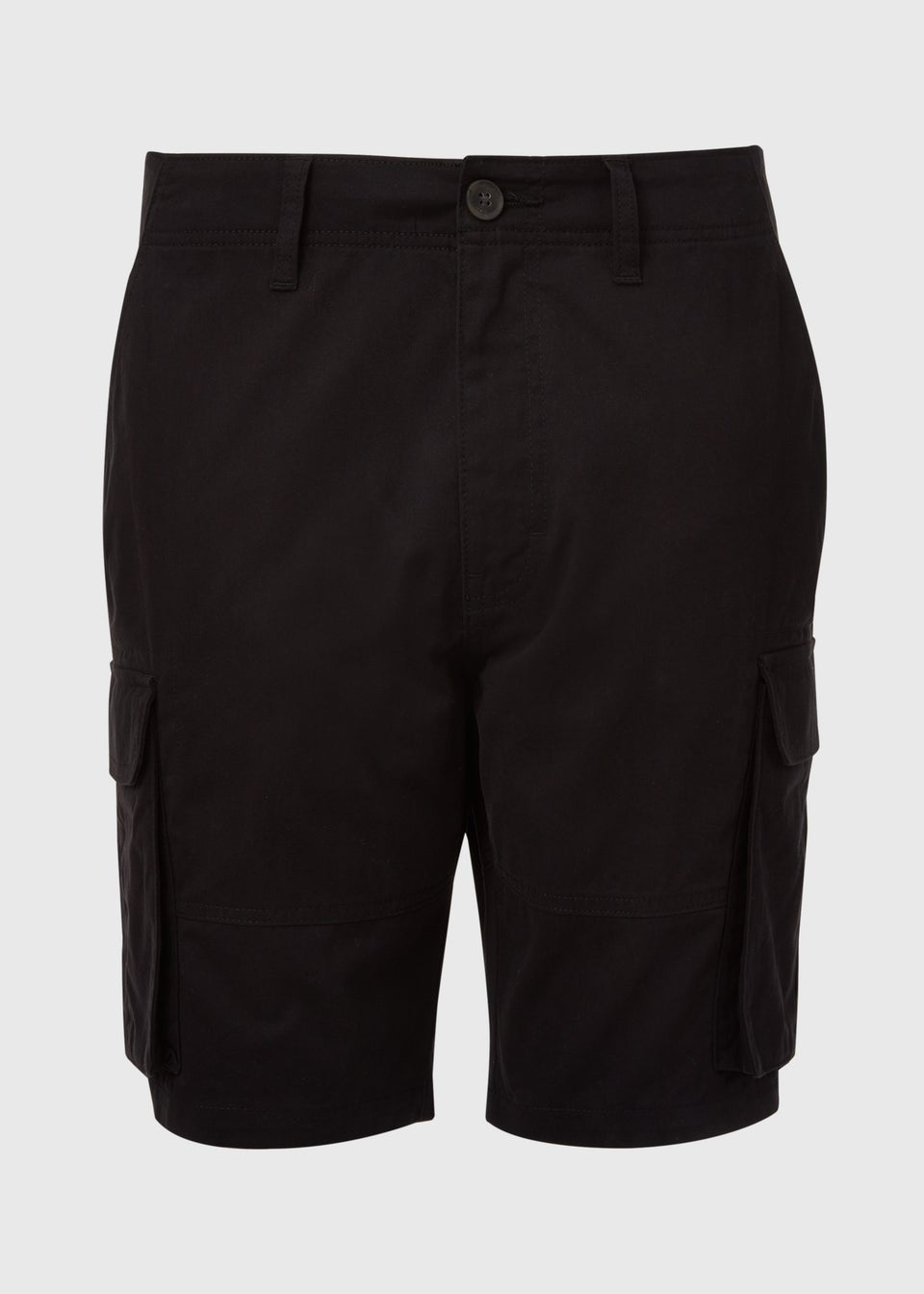 Black Basic Cargo Shorts Matalan