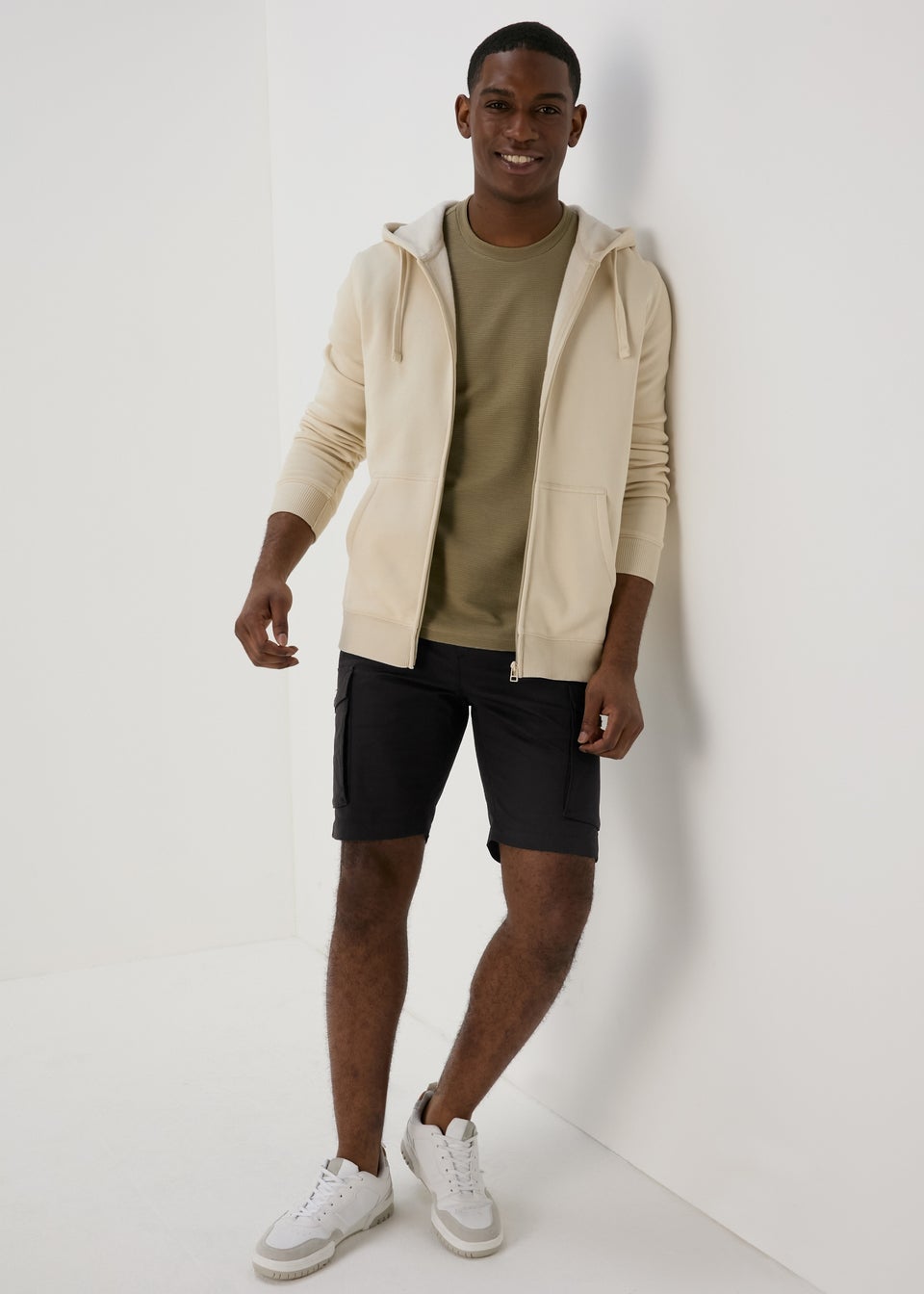 Black Cargo Shorts