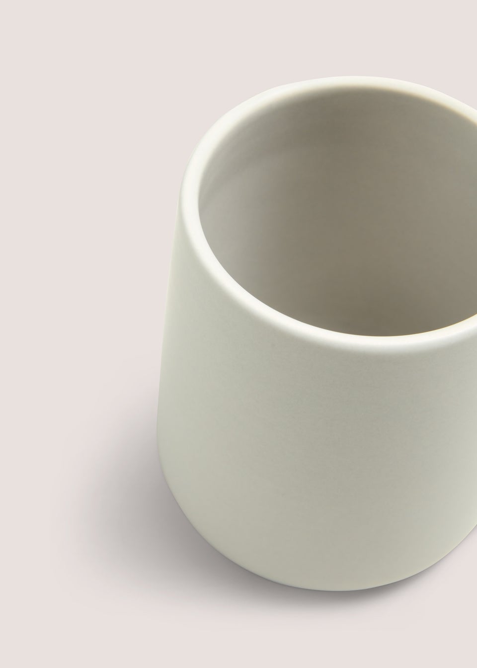 Grey Modern Ceramic Tumbler (7.5cm x 11cm)
