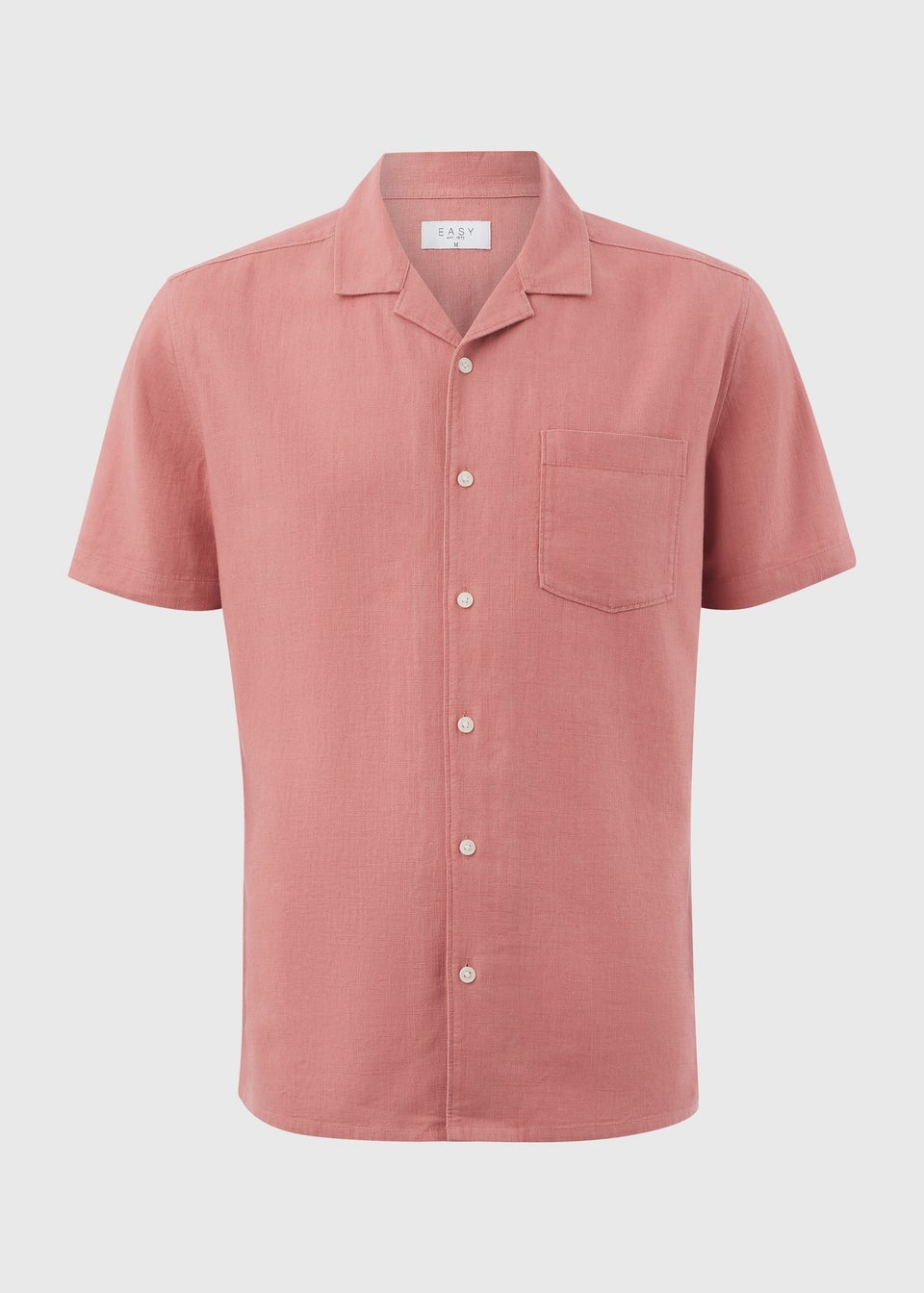 Pink Linen Viscose Shirt